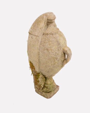 Rare Early Victorian Veiled Urn / The covered and uncovered urn