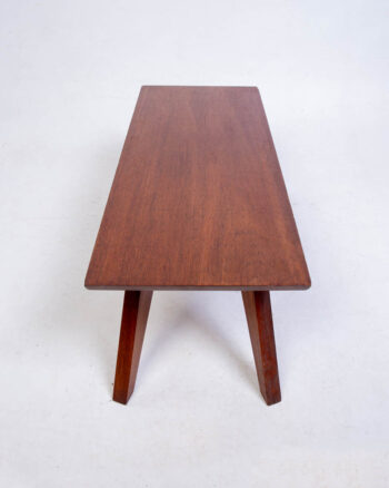 Mid-Century Teak Coffee Table with Tapered Legs