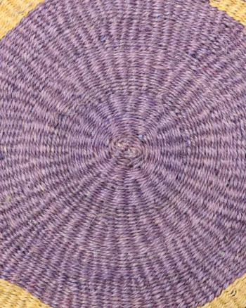 MOSI: Lavender & Yellow Woven Placemat