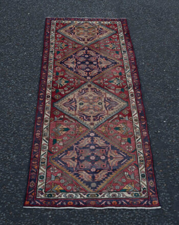 Persian Tabriz Wool Runner with All Over Pattern – MR12