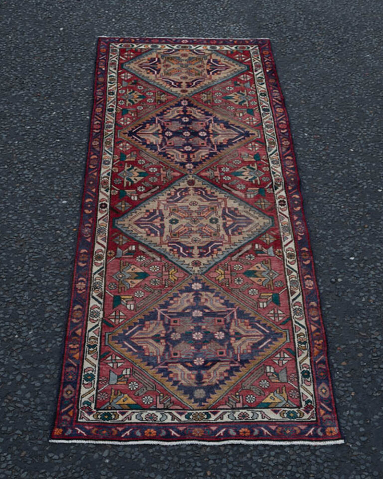 Persian Tabriz Wool Runner with All Over Pattern - MR12