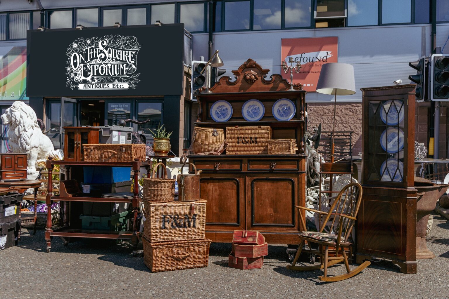 On The Square Emporium shop front