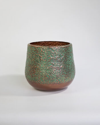 Small Aluminium Planter with Bronze Finish