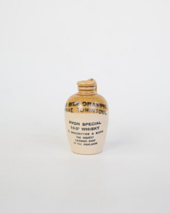 Vintage Scottish Ceramic Whisky Jug “A Wee Drappie”
