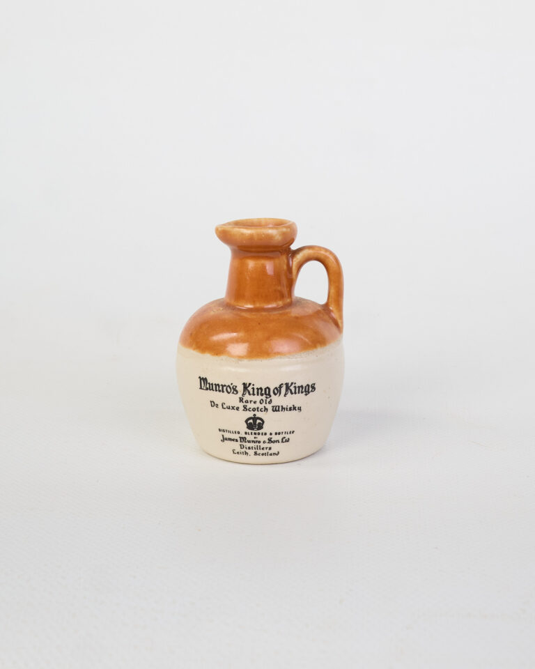 Vintage Munro's King of Kings Ceramic Whiskey Jug