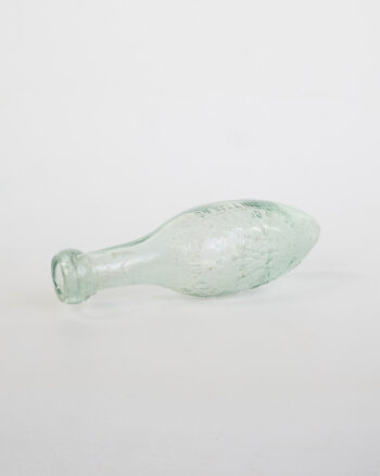 Vintage Torpedo Glass Bottle Lemington Spa