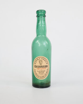 Vintage Guinness Extra Stout Green Glass Bottle