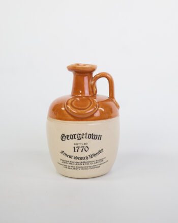 Vintage Georgetown Scotch Whisky Ceramic Jug with Handle