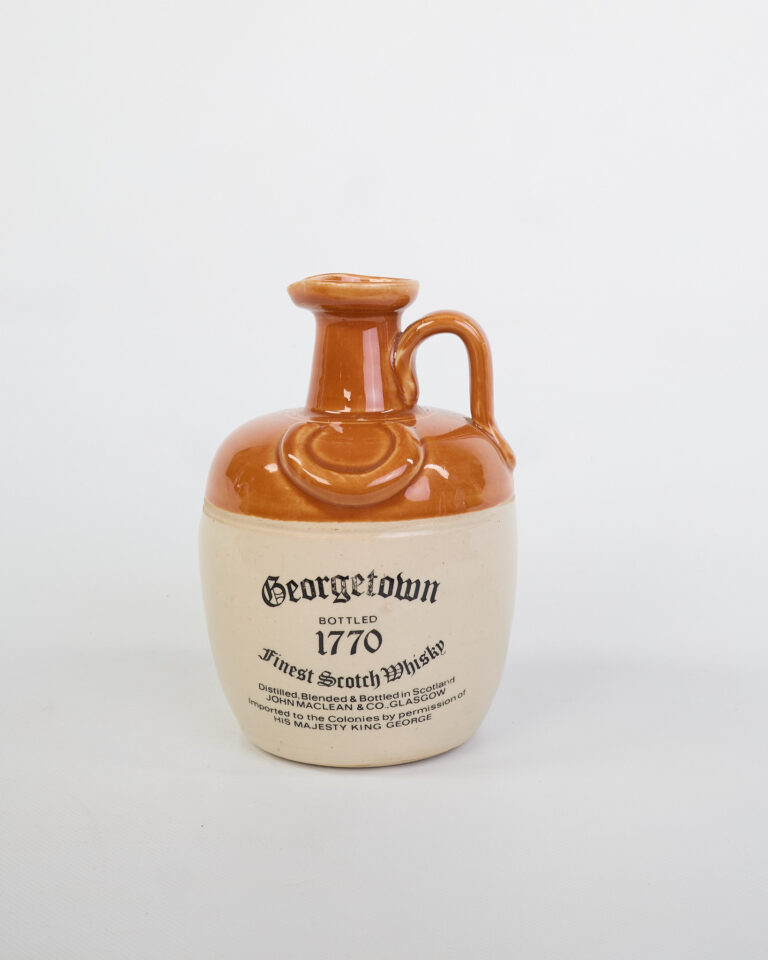 Vintage Georgetown Scotch Whisky Ceramic Jug with Handle