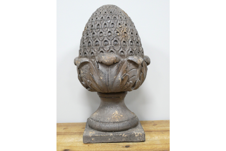 Grey Acorn Garden Ornament