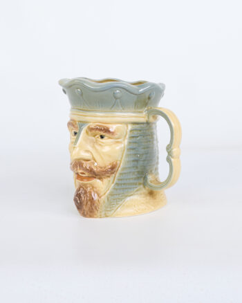 Vintage Kingston Pottery William I Toby Jug with Crown