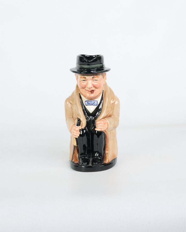 Winston Churchill Ceramic Character Jug with Handle