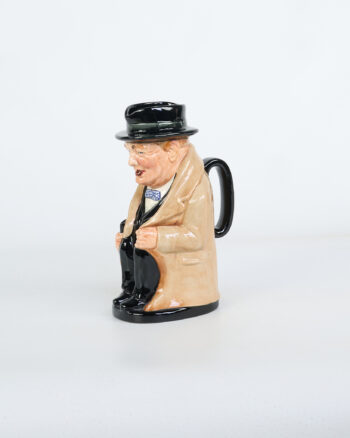 Winston Churchill Ceramic Character Jug with Handle