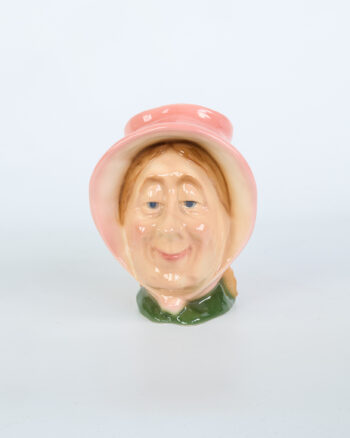 Vintage Kingston Pottery Mrs. Micawber Character Jug