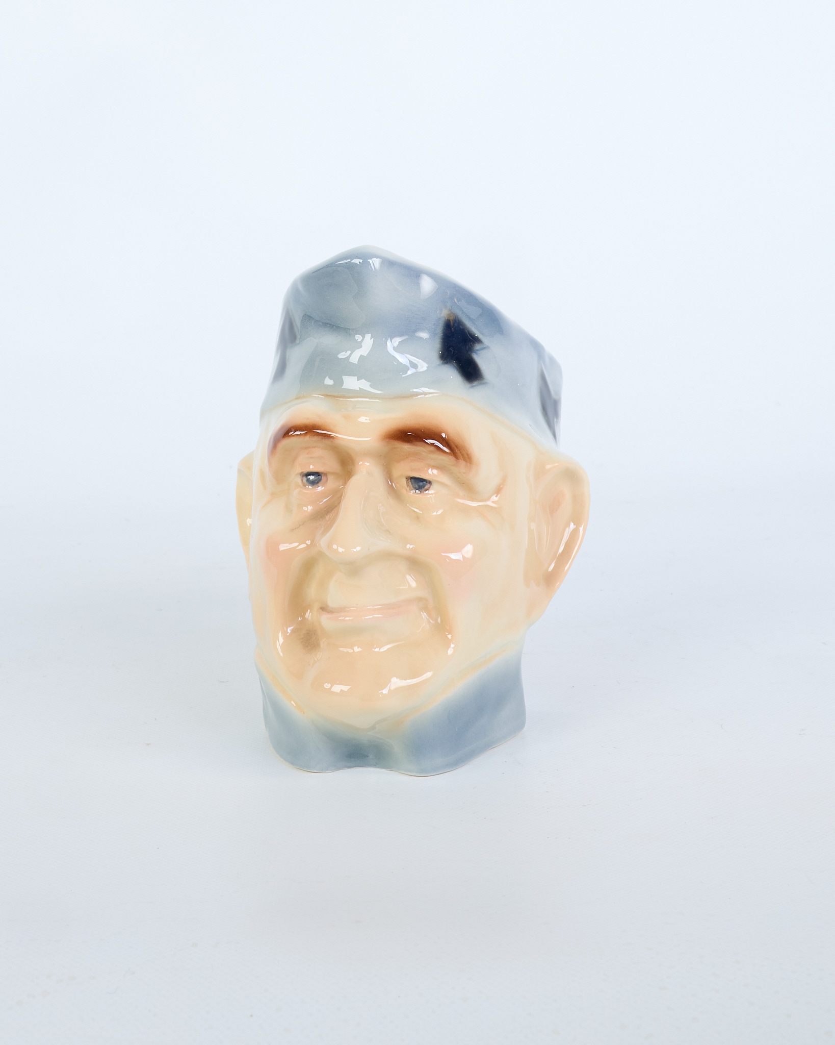 Vintage Kingston Pottery Mr Pecksniff Character Jug