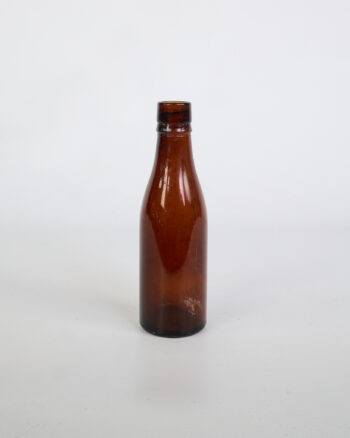 Antique West Wylakes Brewery Glass Bottle With Embossed Text