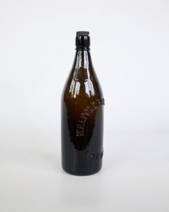Vintage Walpole Brewery Cardiff Glass Bottle
