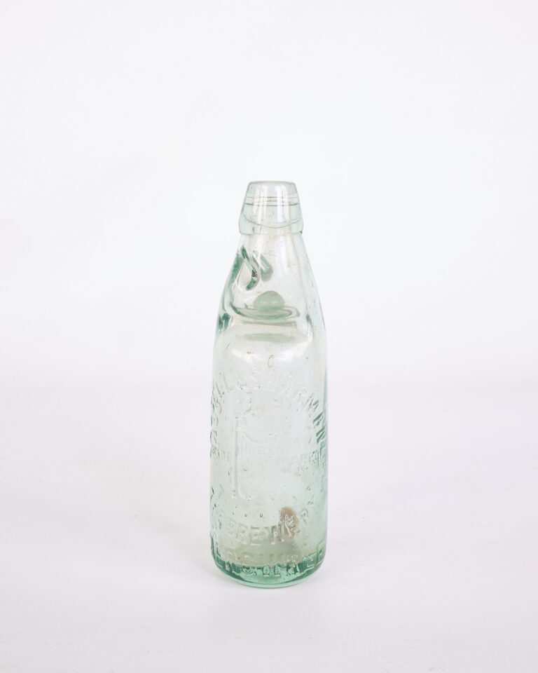 Vintage Codd Glass Bottle with Marble Closure