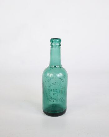 Vintage H & Fred Kear Brewery Glass Bottle Hereford