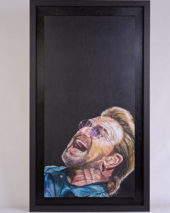 ‘Bono’ Oil on Linen Painting by Janice Lightowler
