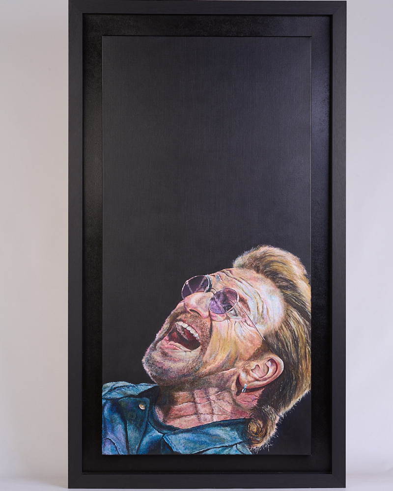 ‘Bono’ Oil on Linen Painting by Janice Lightowler