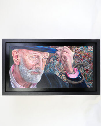 ‘The Gentleman’ Oil on Linen by Janice Lightowler