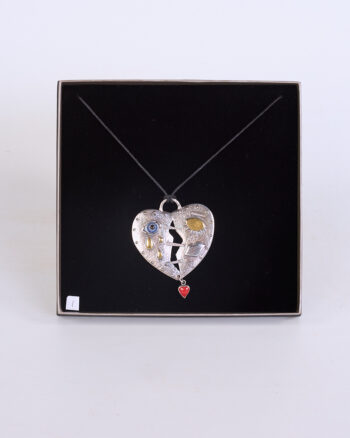 ‘Deirdre’ Sterling Silver Pendant Necklace by Dog Star Silver