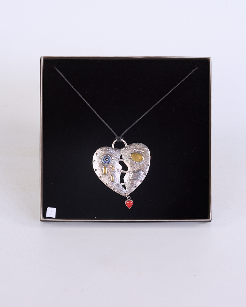 ‘Deirdre’ Sterling Silver Pendant Necklace by Dog Star Silver