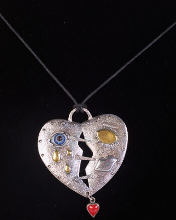 ‘Deirdre’ Sterling Silver Pendant Necklace by Dog Star Silver