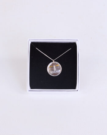 Sterling Silver Lighthouse Pendant Necklace by Dog Star Silver