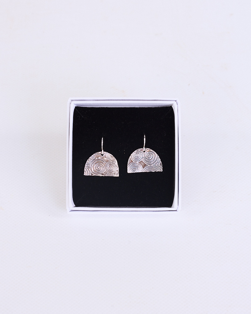 New Grange Fine Silver Earrings by Dog Star Silver