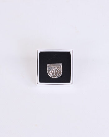 Fine & Sterling Silver Nendrum Sundial Brooch by Dog Star Silver