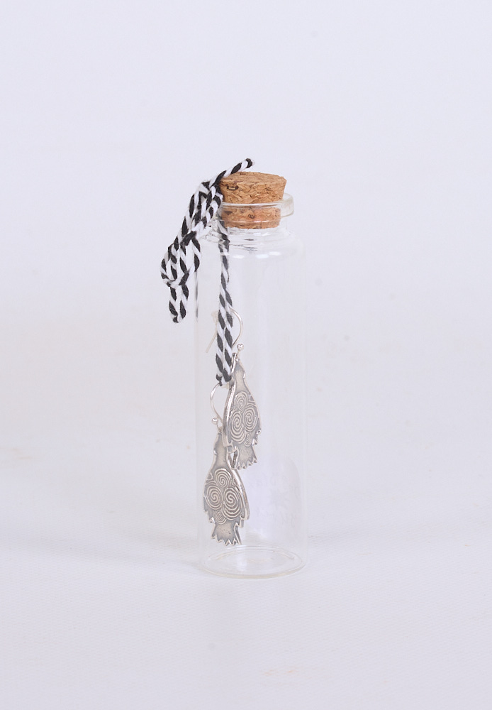 Fine Silver Morrigan Earrings by Dog Star Silver