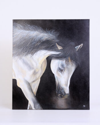 ‘Pale Rider’ Painting by Michelle Wilson