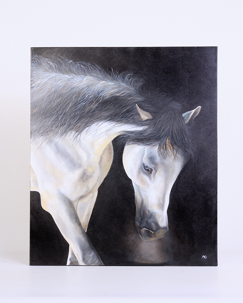 ‘Pale Rider’ Painting by Michelle Wilson