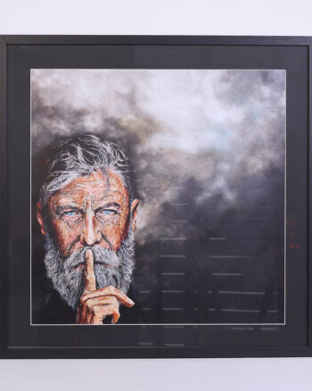 ‘The Messenger’ Framed Art Print by Janice Lightowler