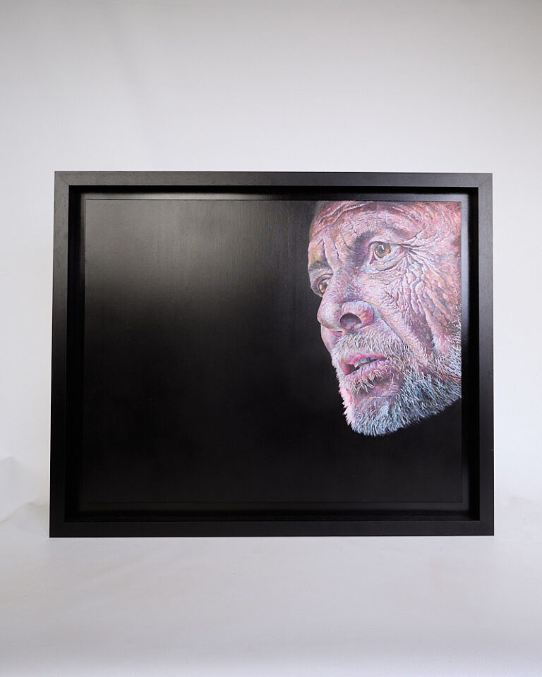 'The Reaction' Oil on Linen Painting by Janice Lightowler