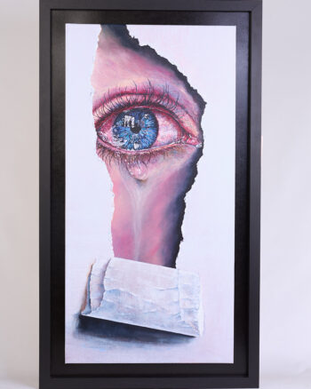 ‘Unseen Pain’ Oil on Linen Painting   by Janice Lightowler