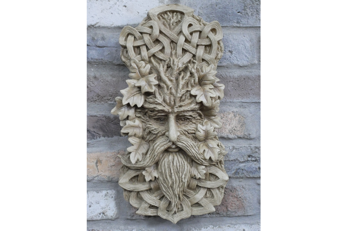 Tree Man Wall Plaque with Celtic Knot Design