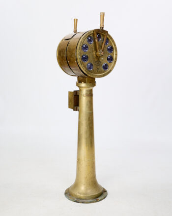 Vintage Chadburns Liverpool Brass Telegraph with Glass