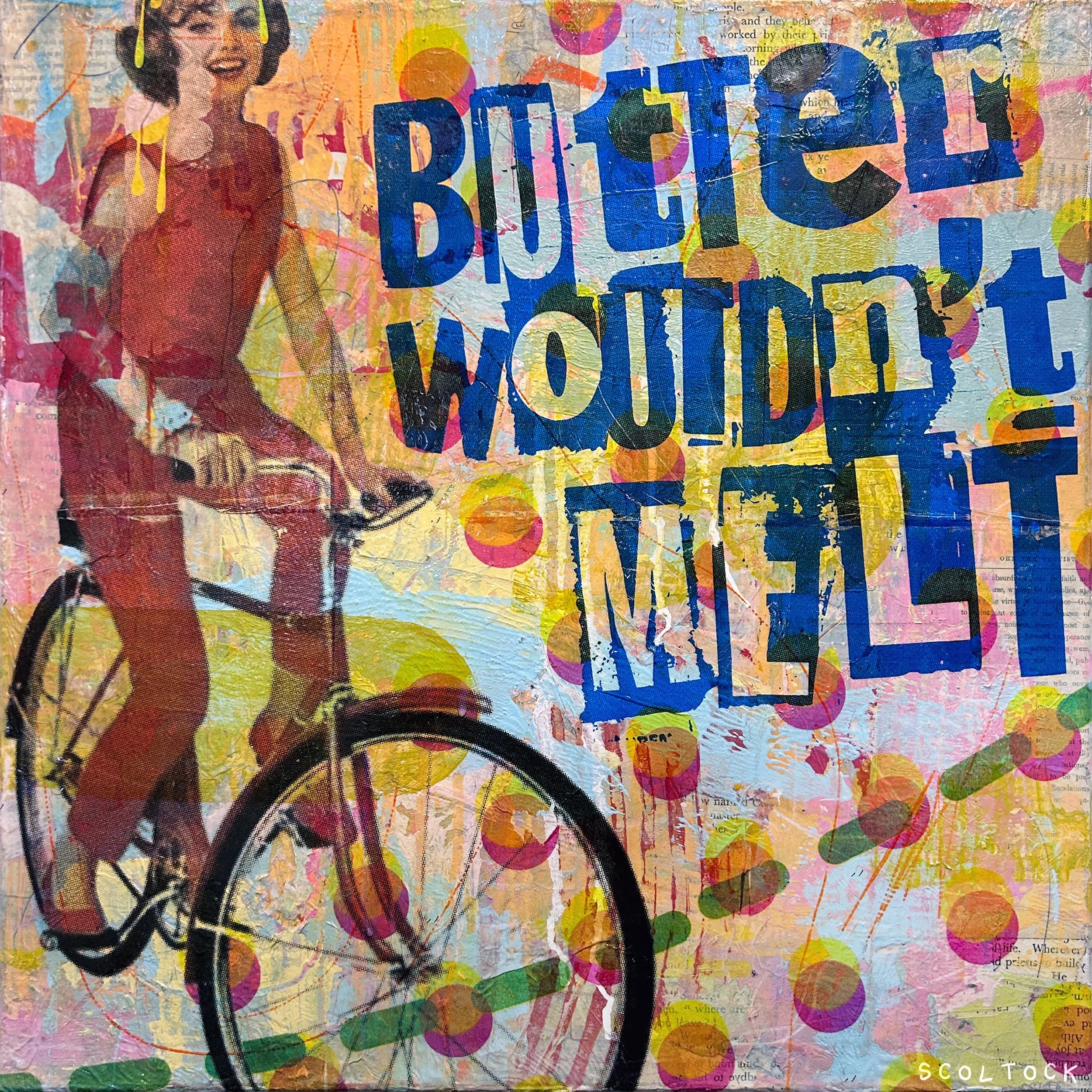 ‘Butter Wouldn’t Melt’ Print by Justine Scoltock