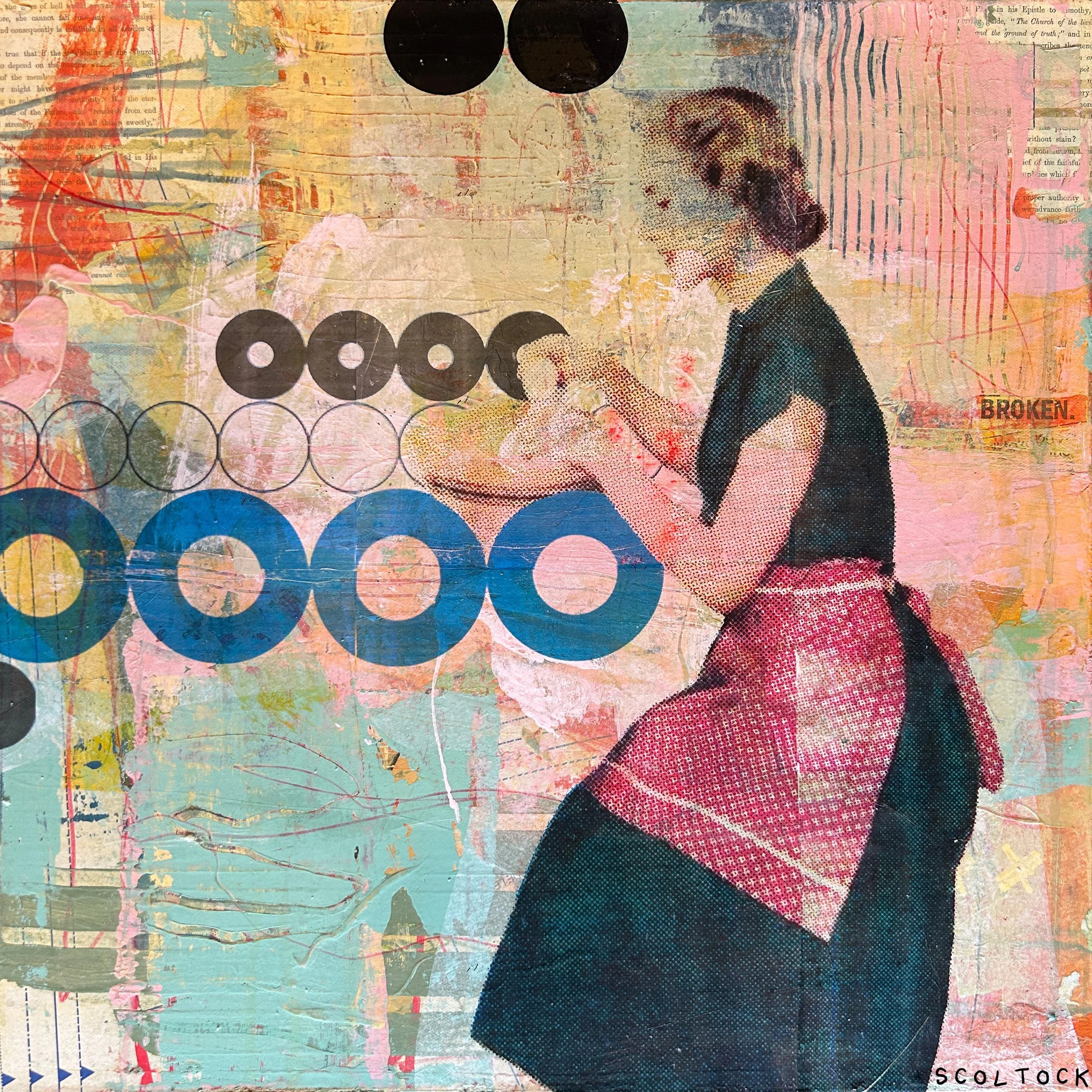 ‘Broken’ Print by Justine Scoltock