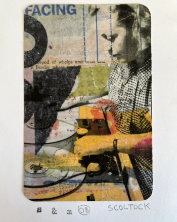 ‘Small and Mighty 08’ Mixed Media Collage