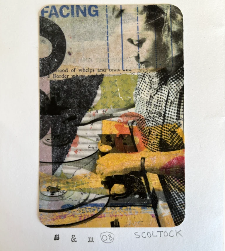 ‘Small and Mighty 08’ Mixed Media Collage