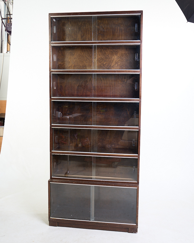 Vintage Minty Multi-Tier Cabinet