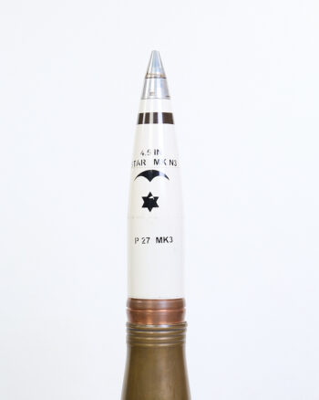 Vintage 4.5 Inch Military Shell with Brass Casing
