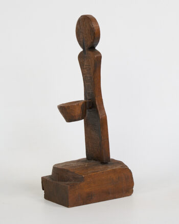 Antique African Colonial or Tribal Hand-Carved Wooden Figure