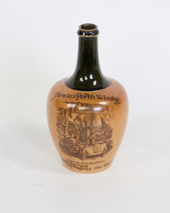 Victorian Dewar’s Perth Whisky Stoneware Bottle Royal Warrant