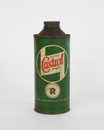Vintage Castrol Motor Oil One-Quart Can with Original Label