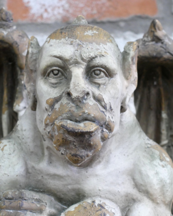 Gothic Stone Effect Gargoyle with Wings